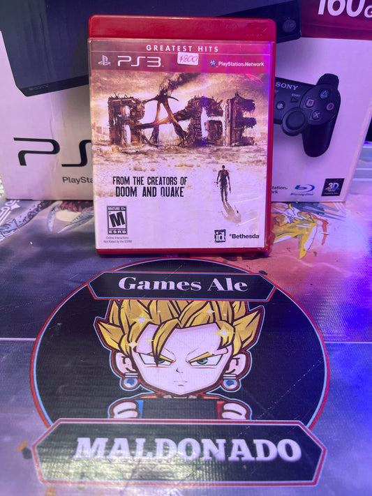 RAGE – JUEGO DE PLAYSTATION 3 (USADO)