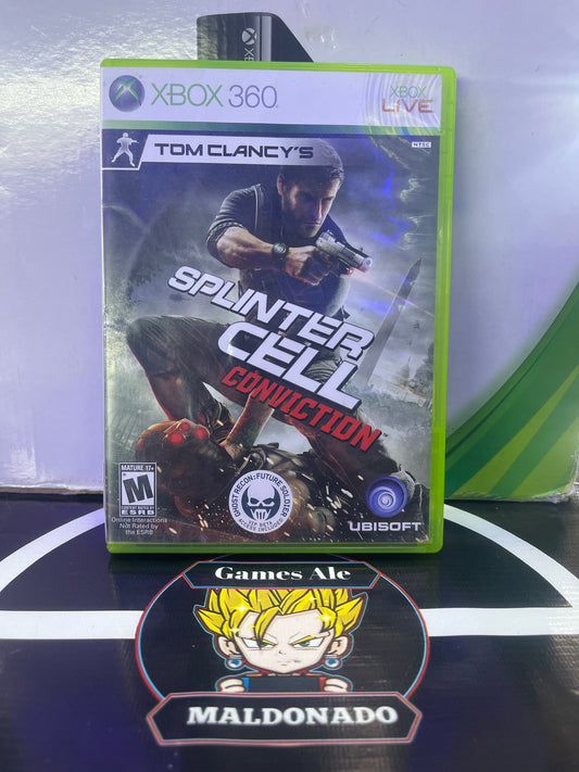 TOM CLANCY’S SPLINTER CELL CONVICTION - JUEGO XBOX 360 ( NTSC) (USADO)