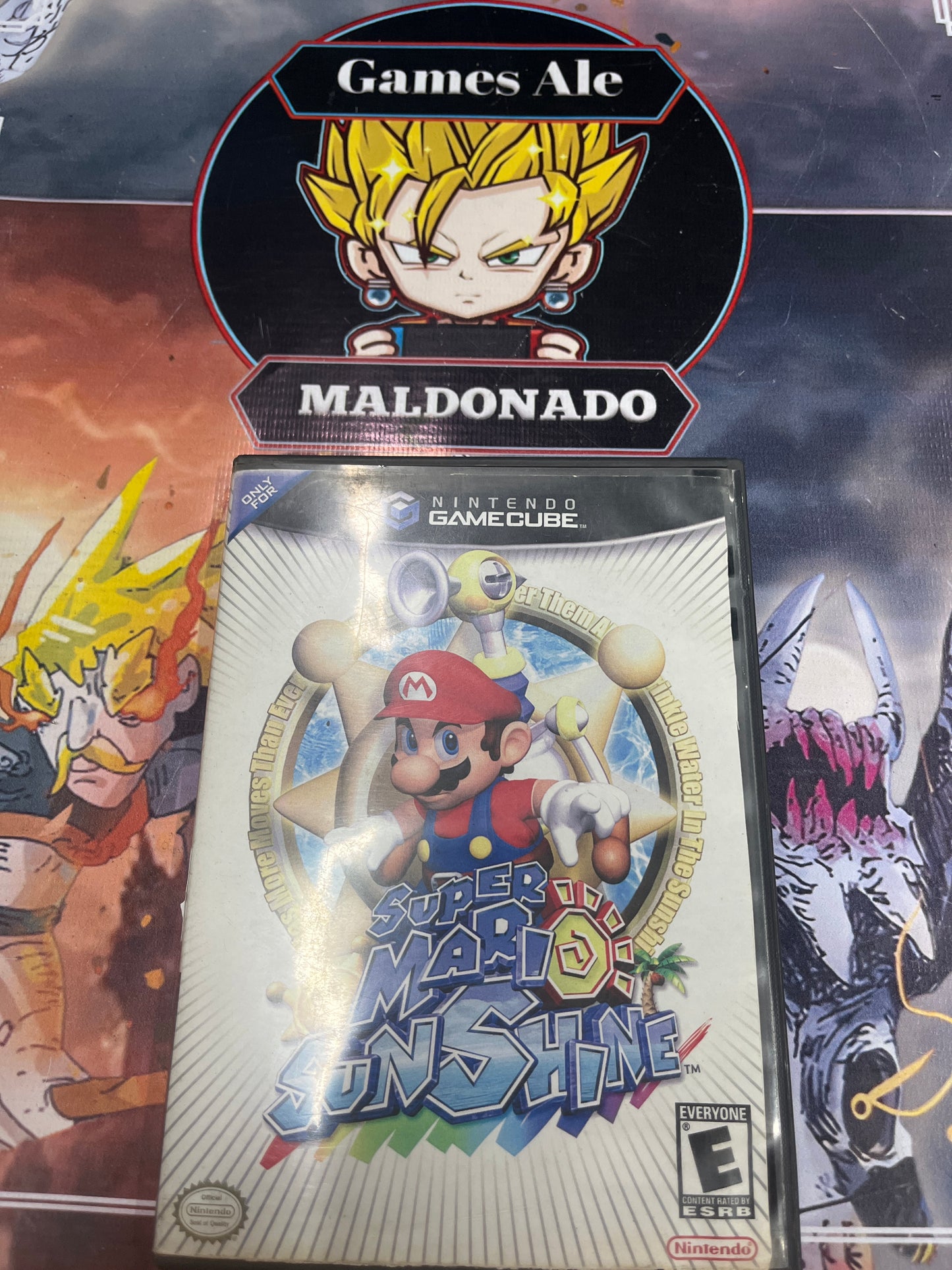 SÚPER MARIO SUNSHINE - JUEGO GAME CUBE ( USADO )