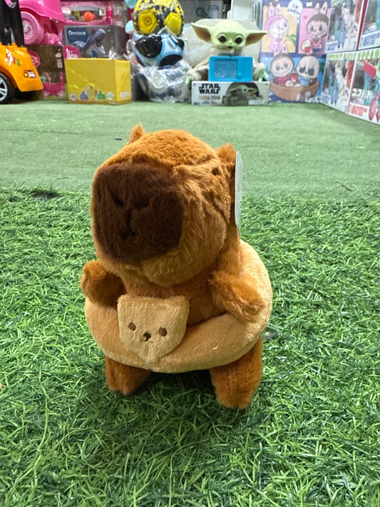 LLAVERO DE PELUCHE CAPYBARA 12x10 cm