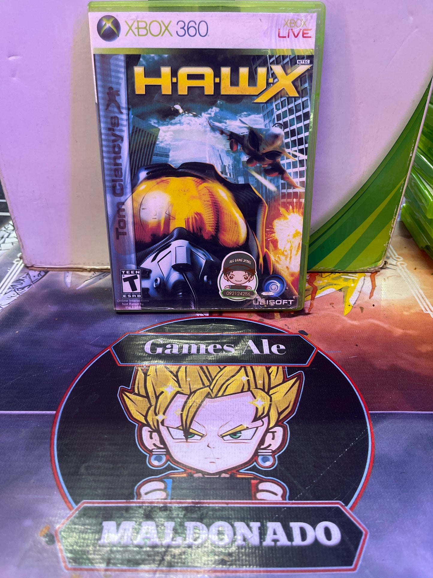 TOM CLANCY'S HAWX – JUEGO DE XBOX 360 (USADO) (NTSC)