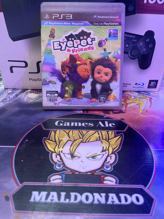EYEPET Y FRIENDS PS3 JUEGO DE PLAYSTATION 3 (USADO)