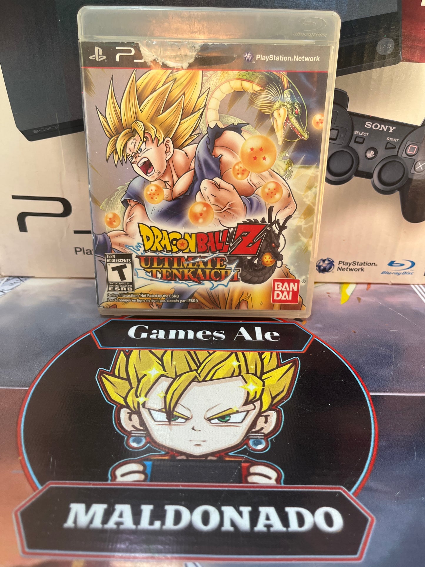 DRAGÓNBALL Z ULTÍMATE TENKAICHI - JUEGO PLAYSTATION 3 ( USADO )