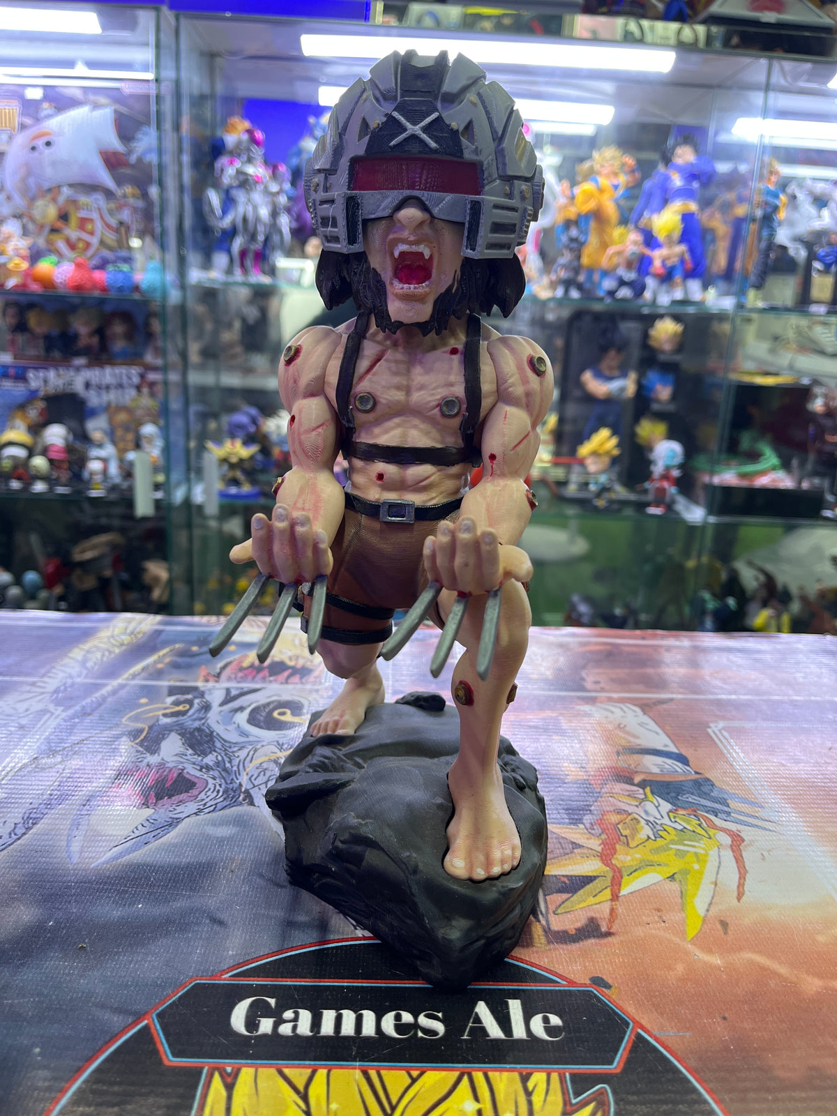 SOPORTE WOLVERINE PROYECTO X 30 CM( IMPRESIÓN 3D)
