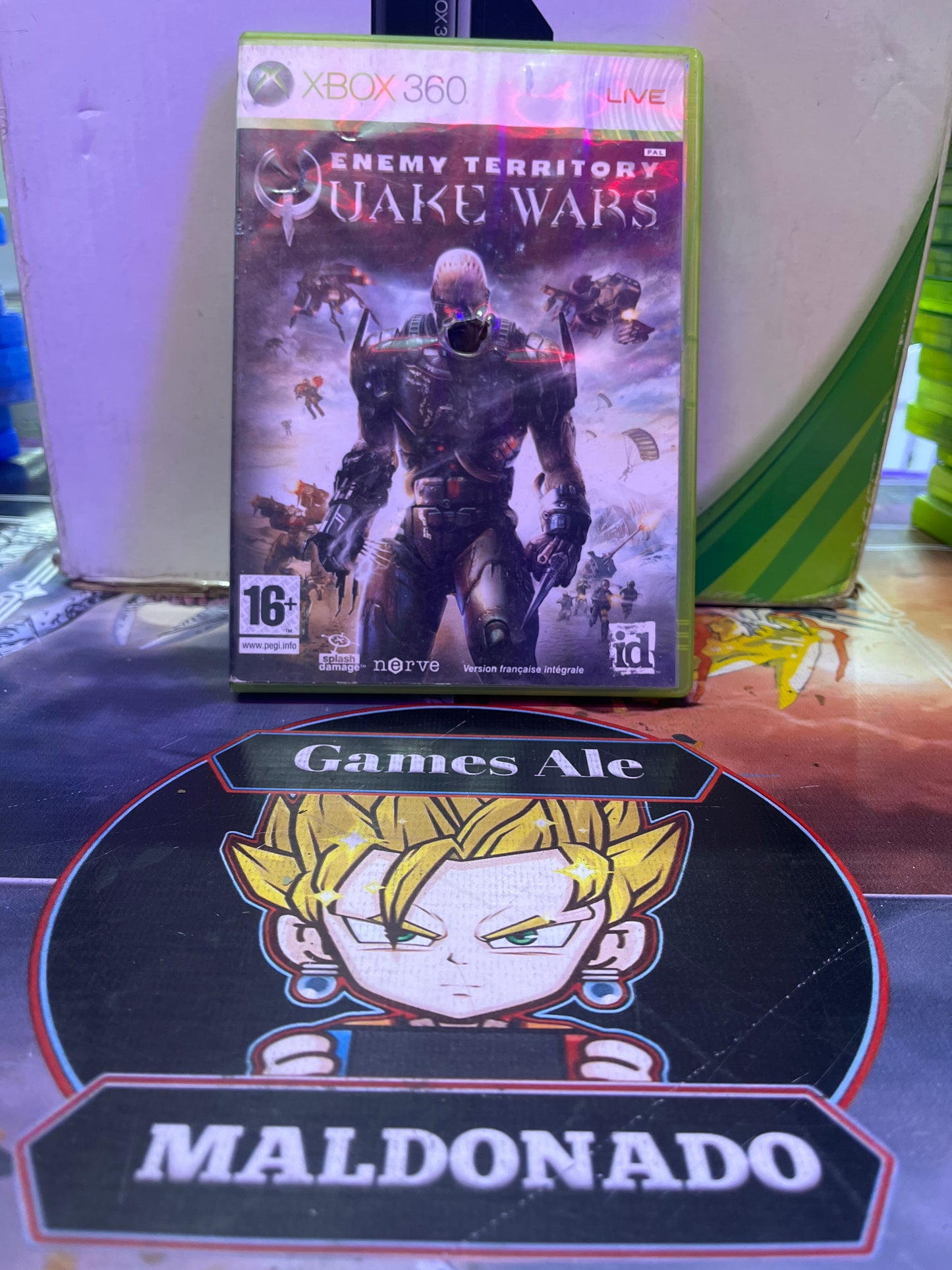 ENEMY TERRITORY QUAKE WARS – JUEGO DE XBOX 360 (USADO) (PAL)