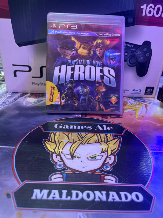 PLAYSTATION MOVE HÉROES- JUEGO PLAYSTATION 3 (USADO)