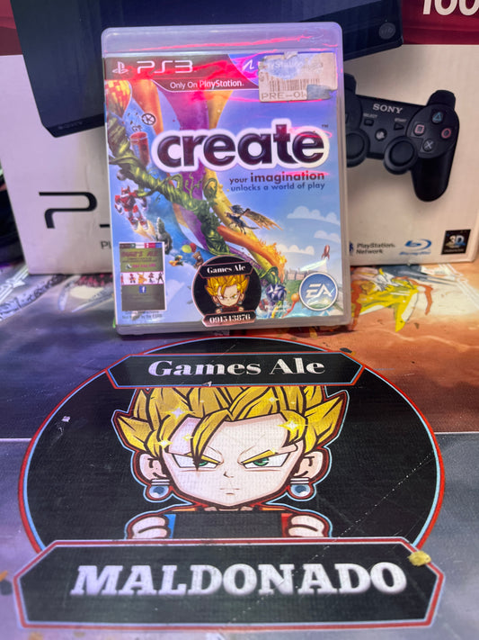 CREATE – JUEGO DE PLAYSTATION 3 (USADO)