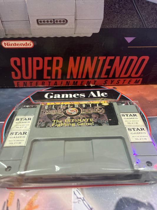 ULTÍMATE MORTAL KOMBAT - JUEGO SUPER NINTENDO