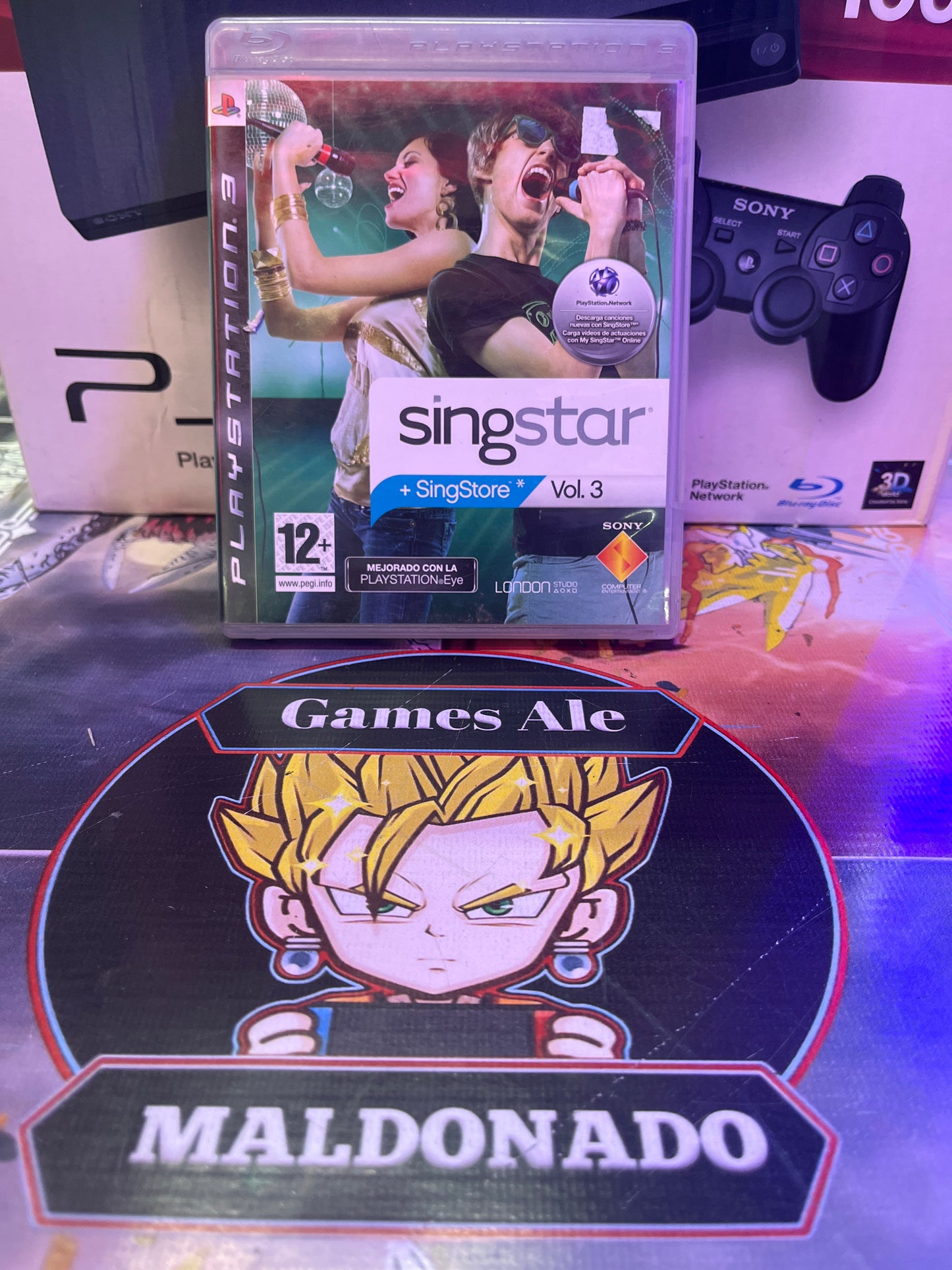 SINGSTAR VOL.3 – JUEGO DE PLAYSTATION 3 (USADO)