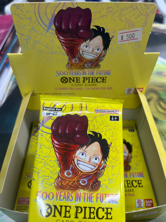 SOBRES CARTAS DE ONE PIECE TCG 500 YEARS IN THE FUTURE - ONE PIECE