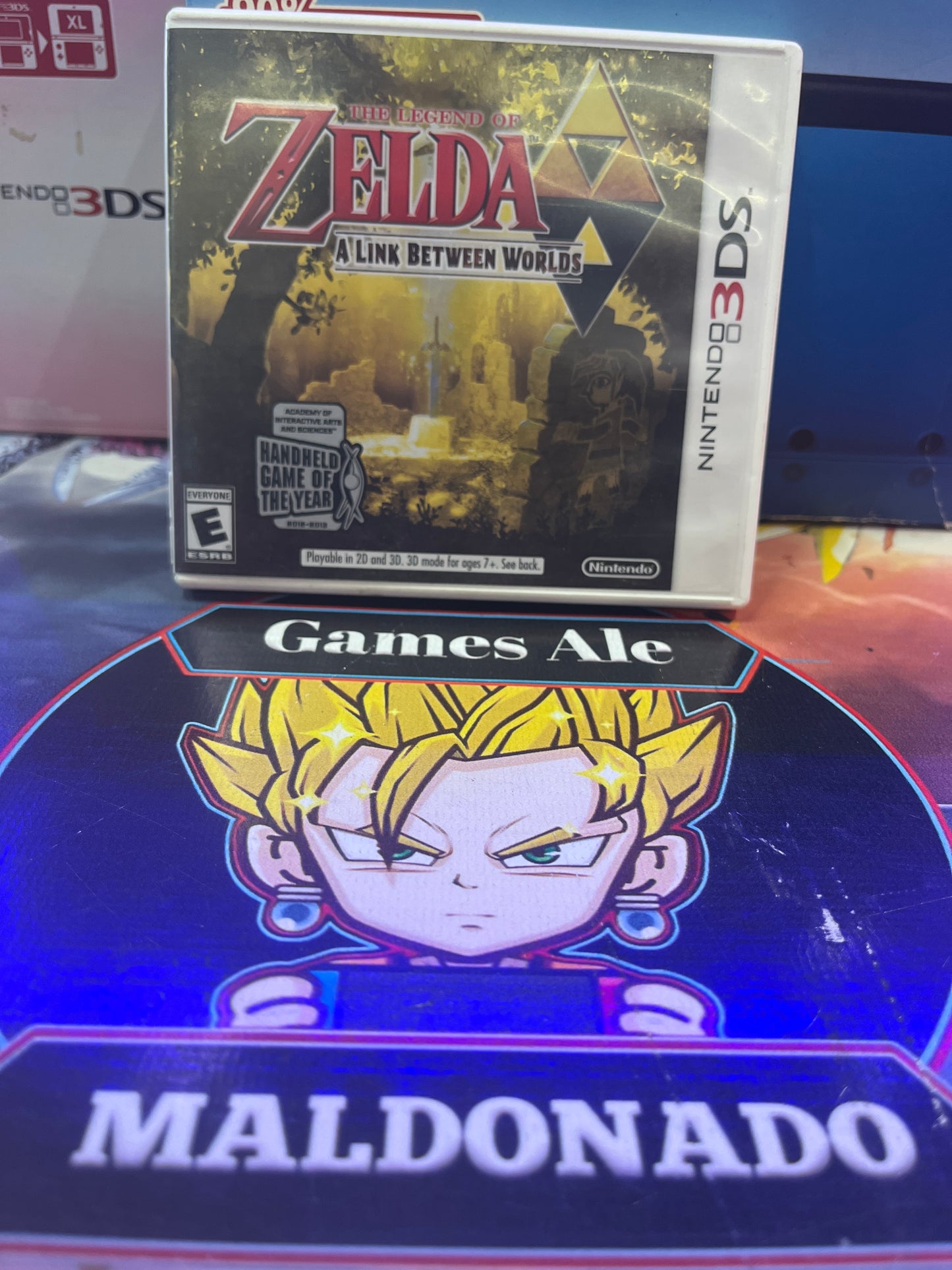 THE LEGEND OF ZELDA A LINK BETWEEN WORLDS - JUEGO NINTENDO 3DS