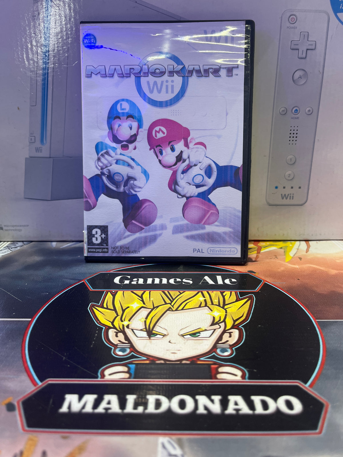 MARIO KART ( NINTENDO WII USADO ) - JUEGO NINTENDO WII