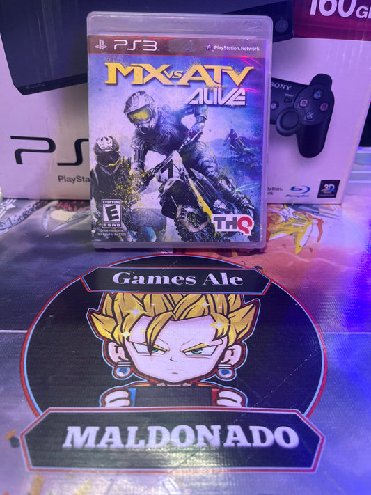 MX VS ATV ALIVE – JUEGO DE PLAYSTATION 3 (USADO)