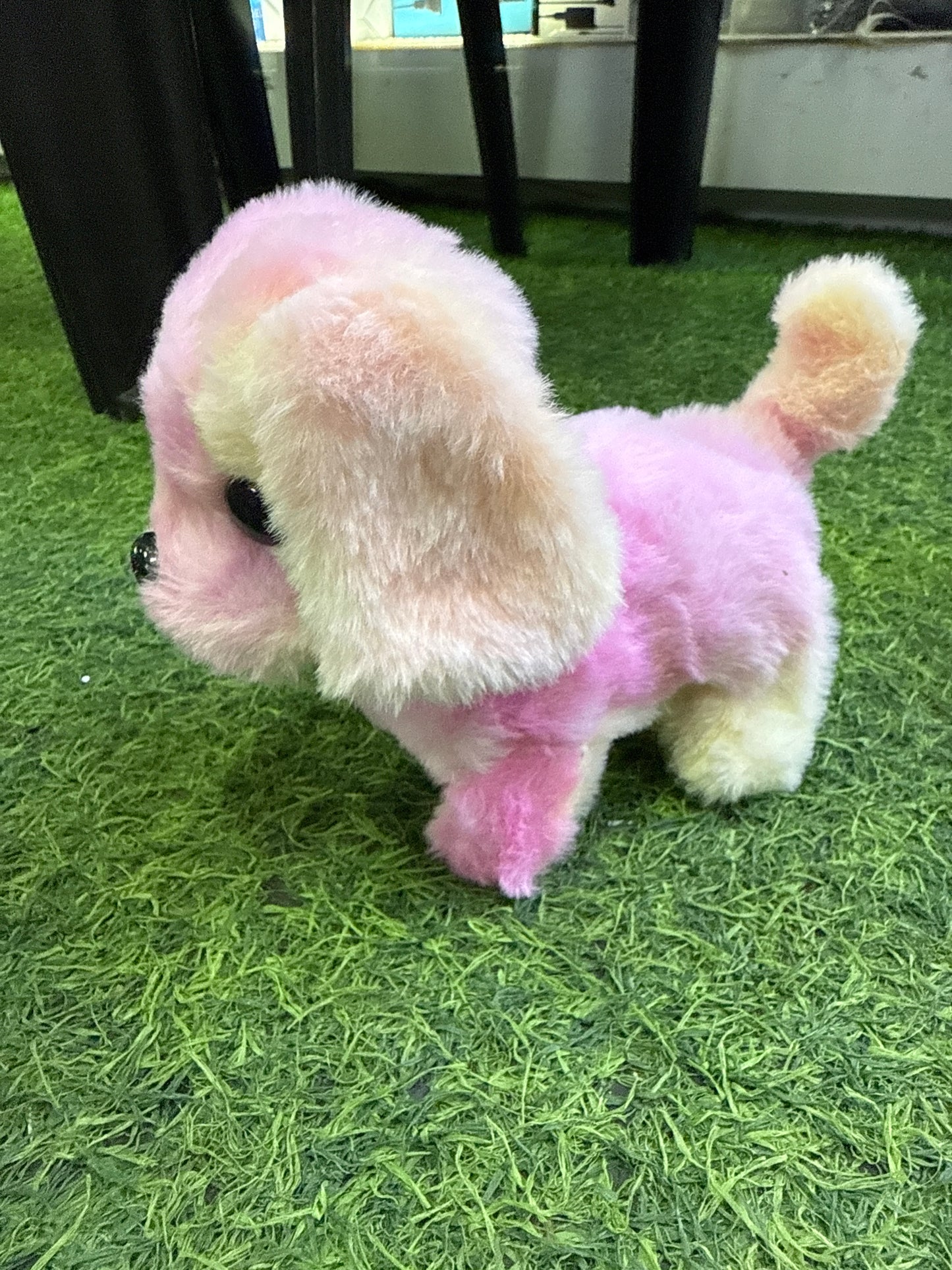 PERRO CANICHE CON MOVIMIENTO