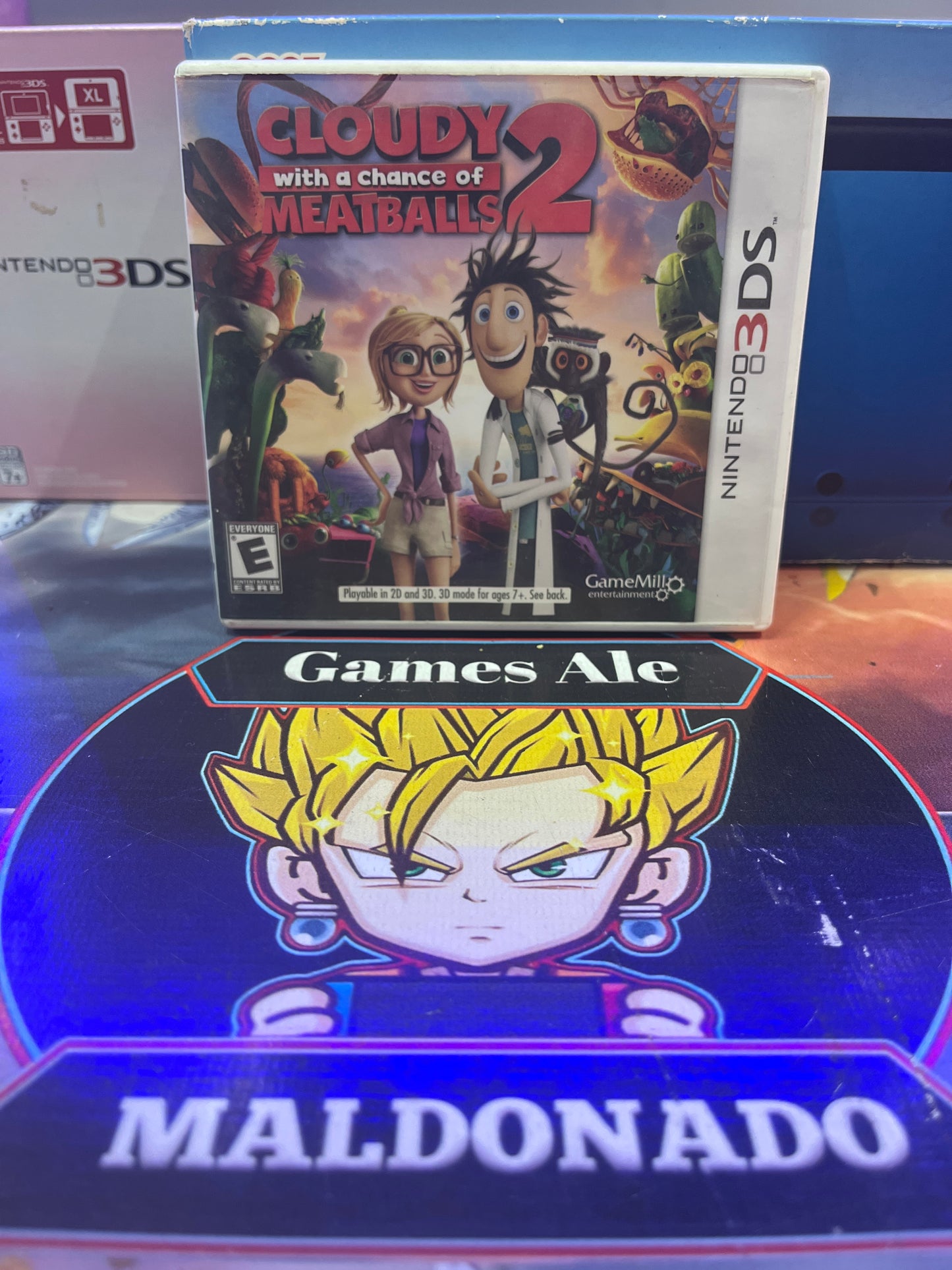 CLOUDY WITH A CHANCE OF MEATBALLS 2 - JUEGO NINTENDO 3DS