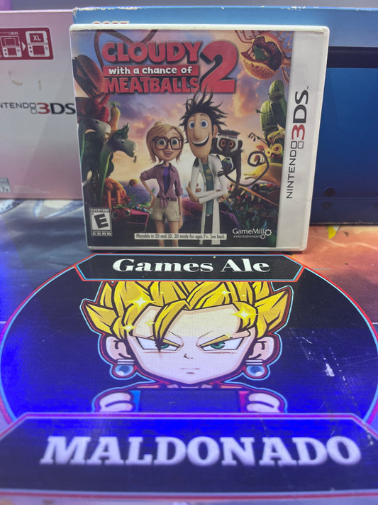 CLOUDY WITH A CHANCE OF MEATBALLS 2 - JUEGO NINTENDO 3DS