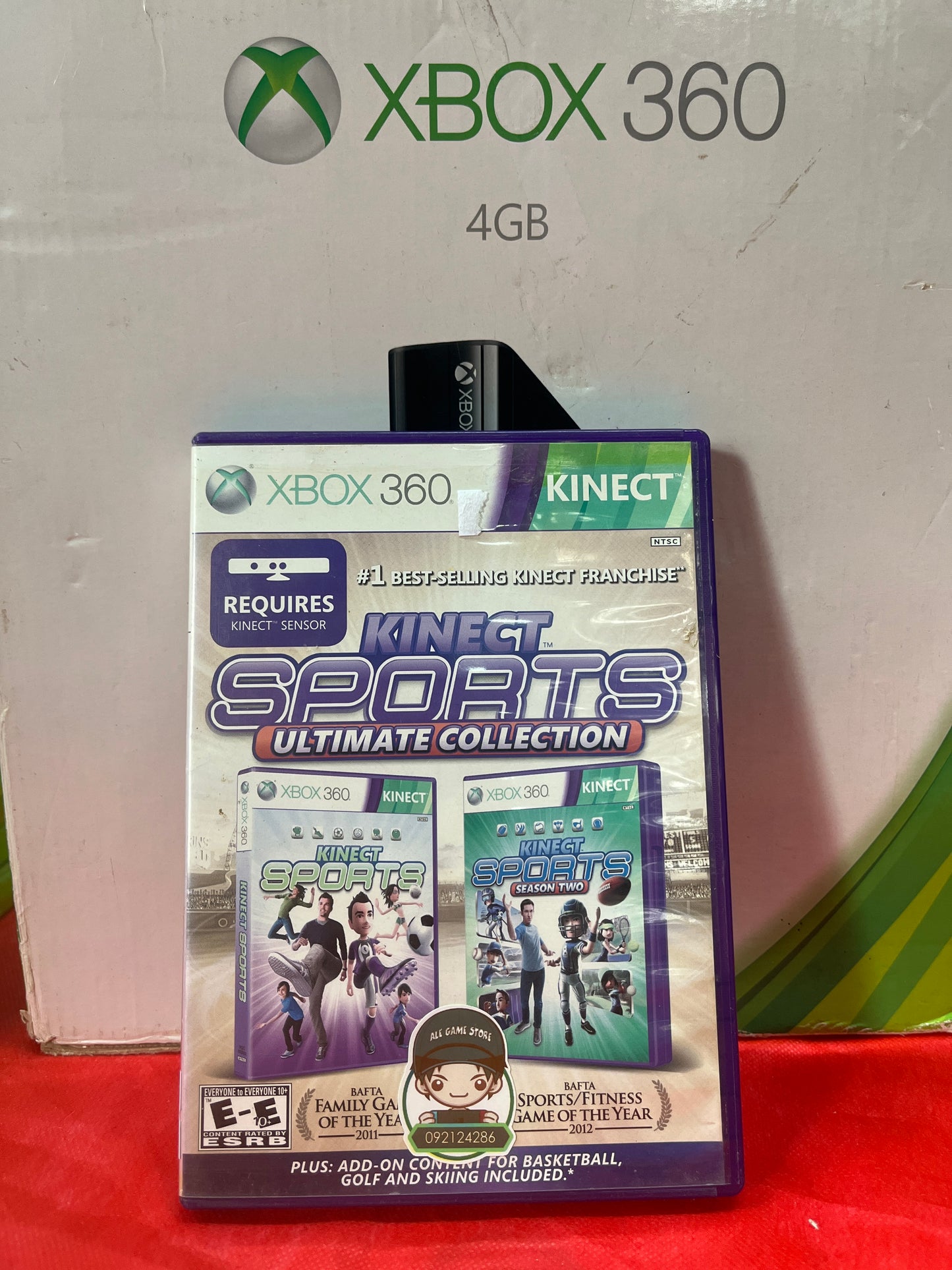 KINECT SPORTS COLLECTION ONE AND TWO SEASON - JUEGO XBOX 360 ( USADO ) ( NTSC )