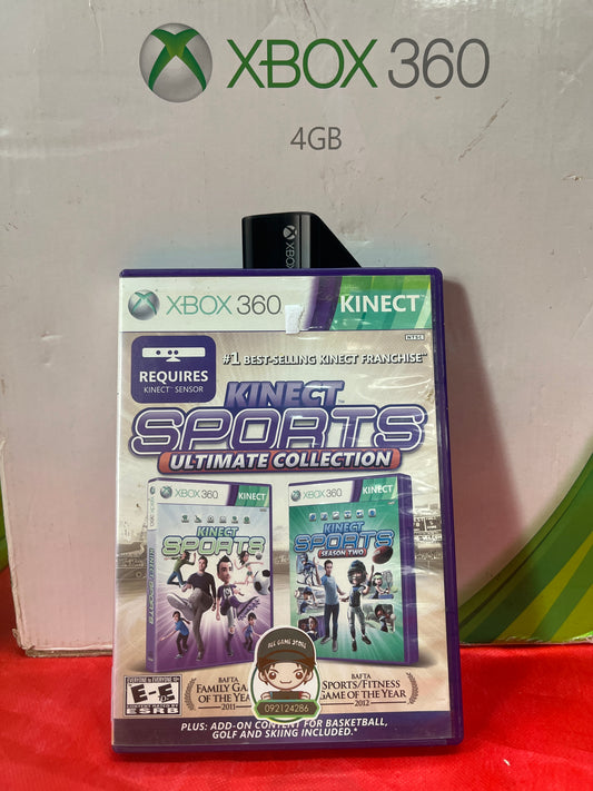 KINECT SPORTS COLLECTION ONE AND TWO SEASON - JUEGO XBOX 360 ( USADO ) ( NTSC )