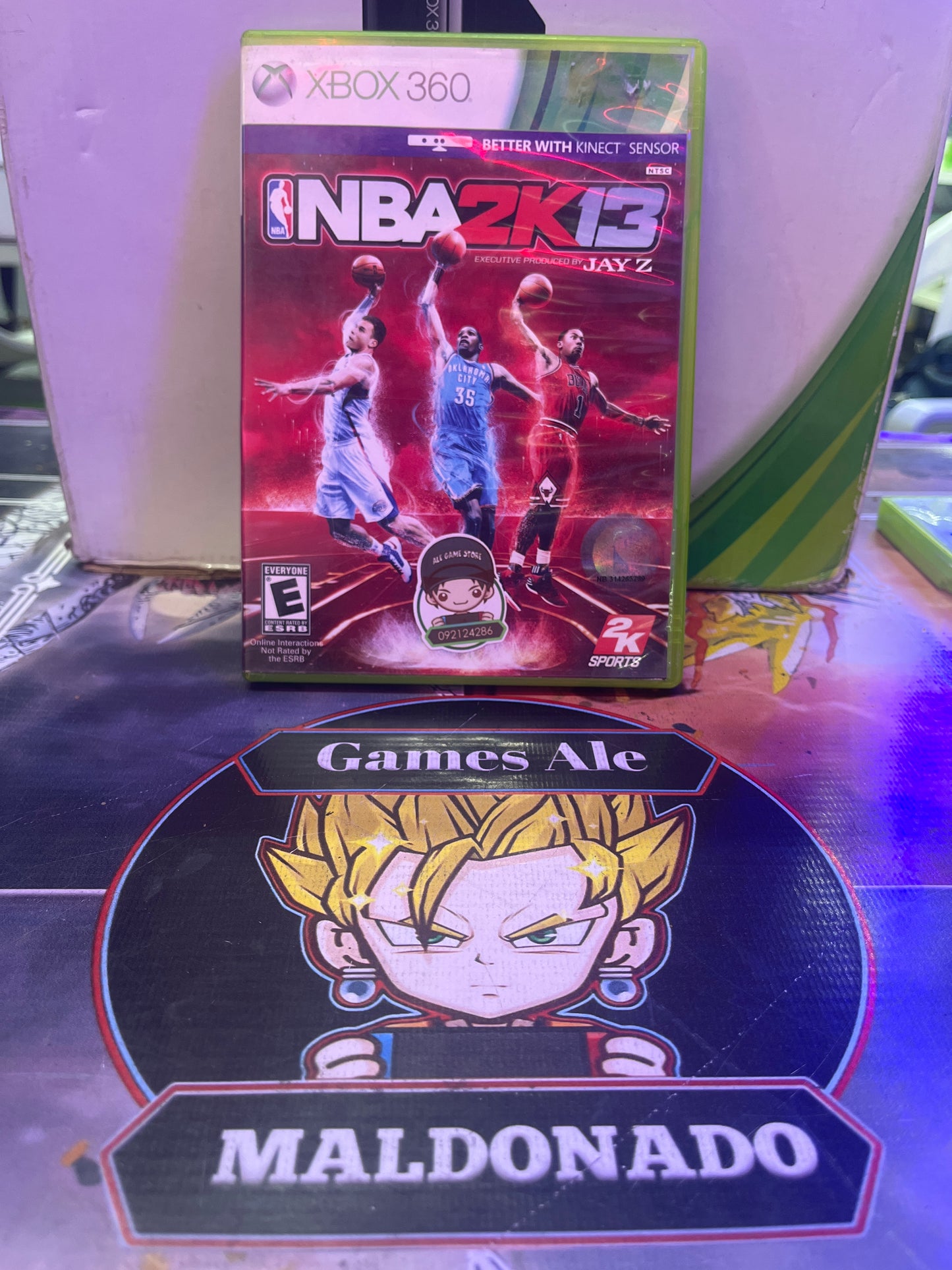 NBA 2K13 – JUEGO DE XBOX 360 (USADO) (NTSC)