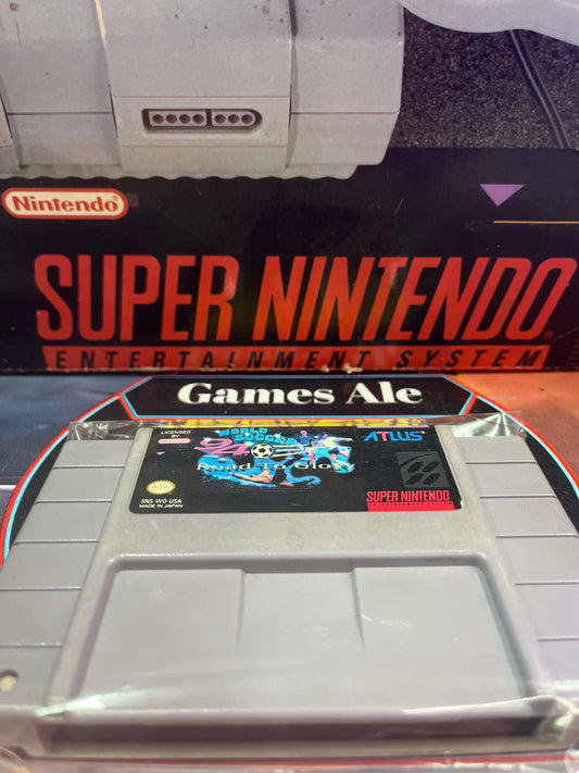 WORLD SOCCER 94 - JUEGO SUPER NINTENDO