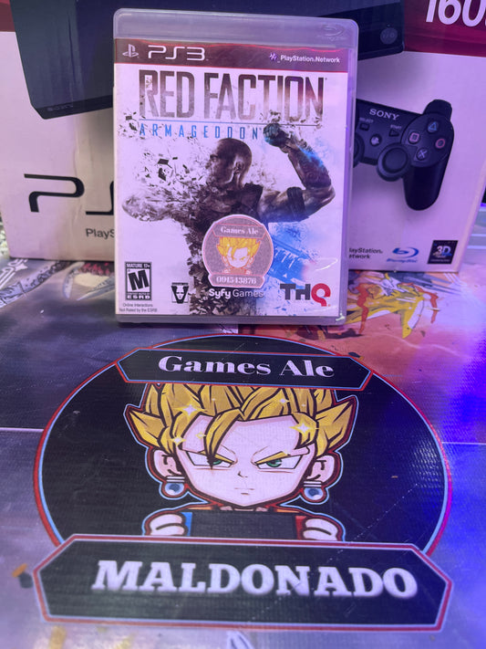 RED FACTION: ARMAGEDDON – JUEGO DE PLAYSTATION 3 (USADO)