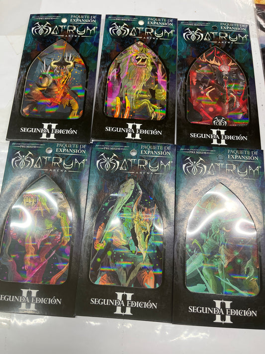 PAQUETE EXPANSIÓN ATRUM ARENA TCG SEGUNDA EDICIÓN