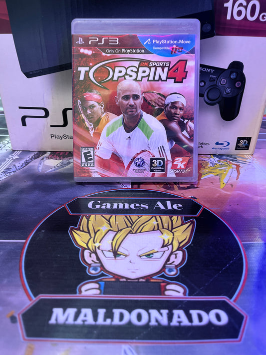TOP SPIN 4 – JUEGO DE PLAYSTATION 3 (USADO)