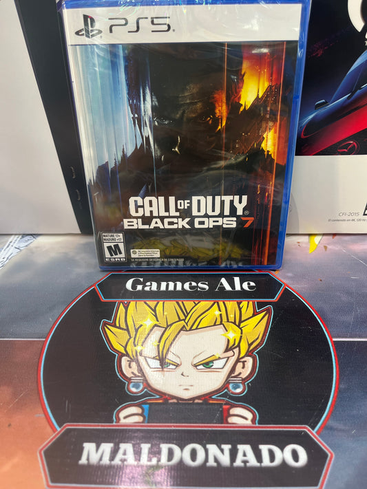 CALL OF DUTY BLACK OPS 7 - JUEGO PLAYSTATION 5 ( NUEVO SELLADO )
