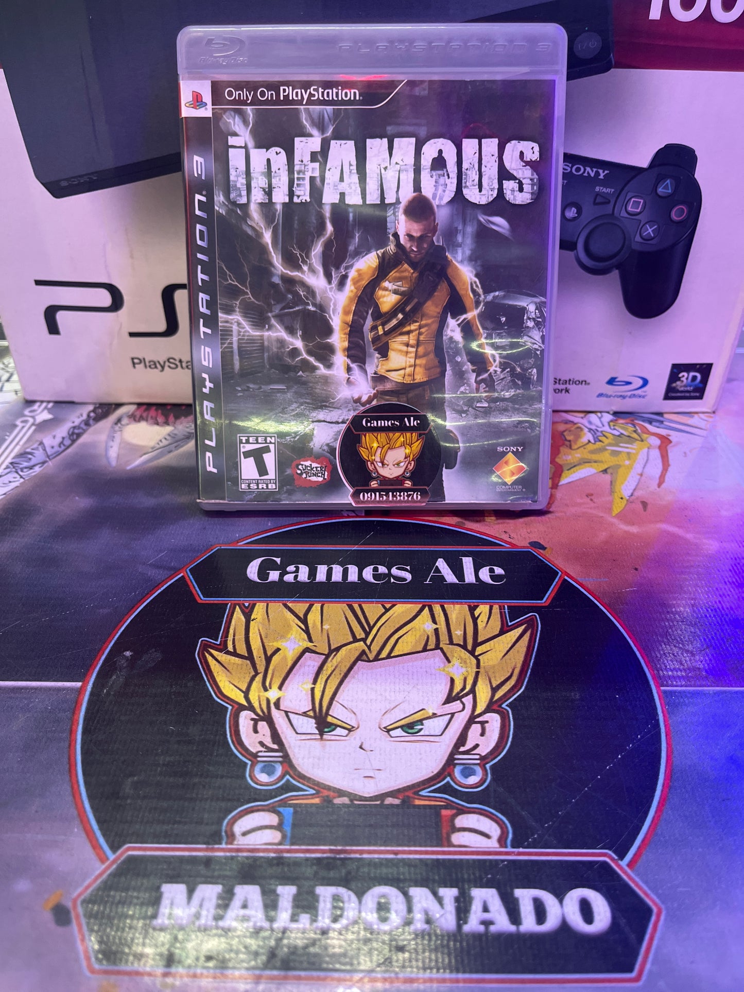 INFAMOUS COLLECTION – JUEGO DE PLAYSTATION 3 (USADO)