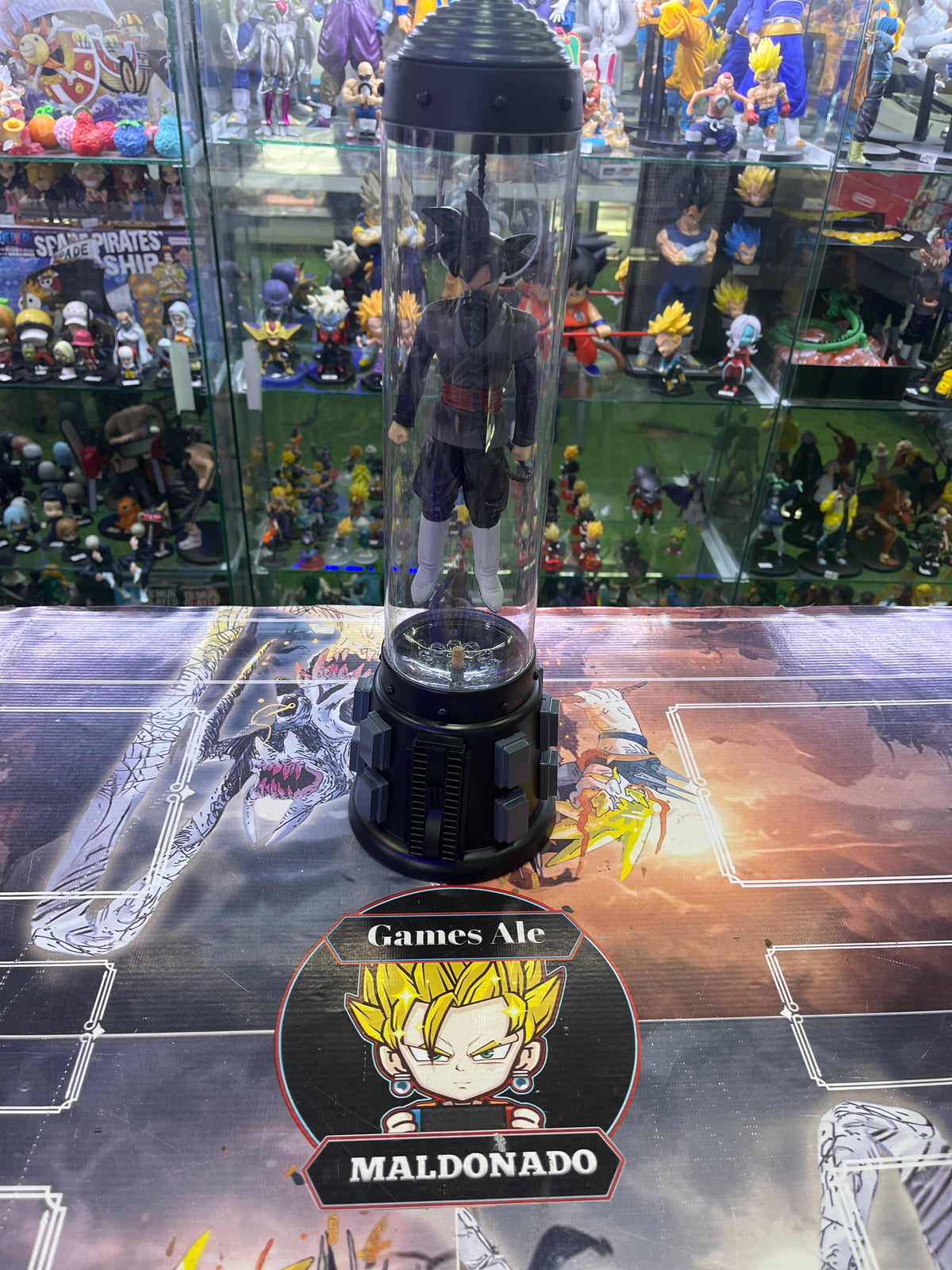 CÁPSULA DE RECUPERACIÓN GOKU BLACK EXCLUSIVA DE GAMES ALE (DRAGON BALL Z)