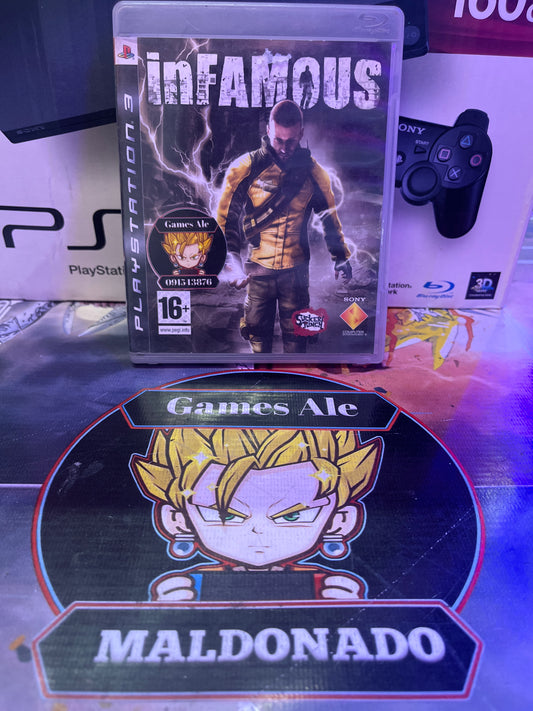 INFAMOUS – JUEGO DE PLAYSTATION 3 (USADO)