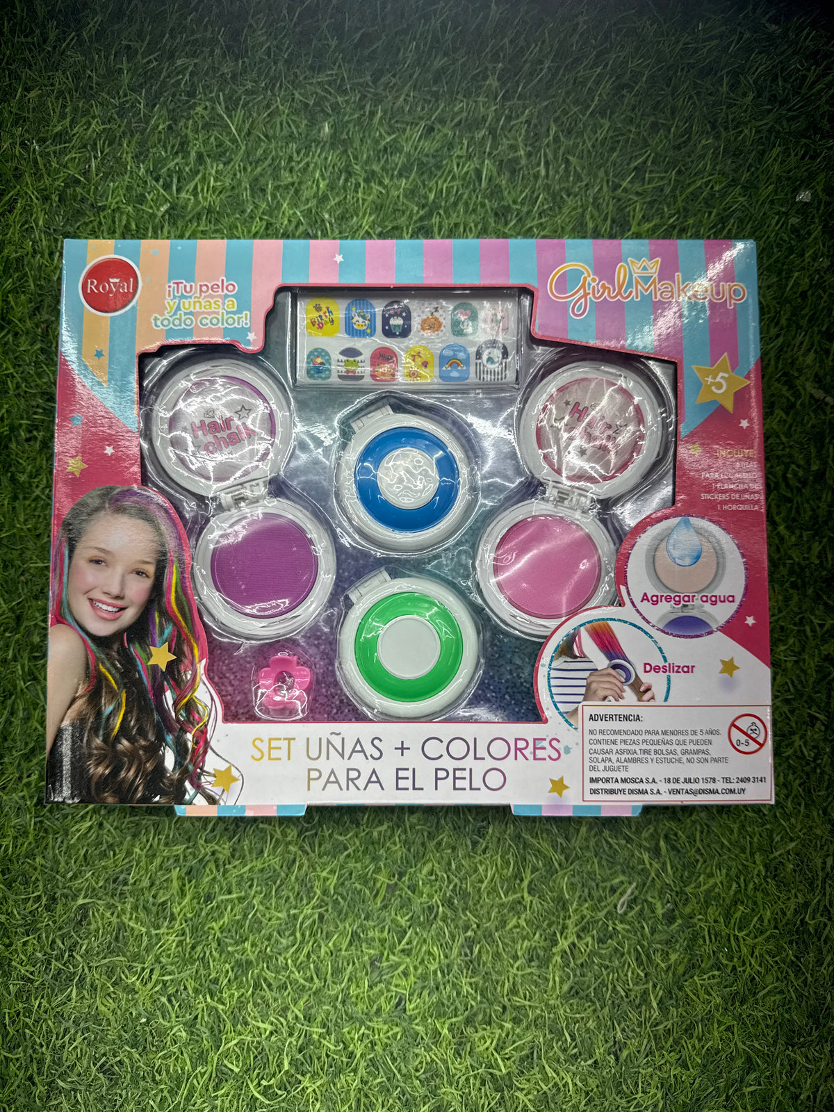 COLORES PARA PELO + SET DE UÑAS