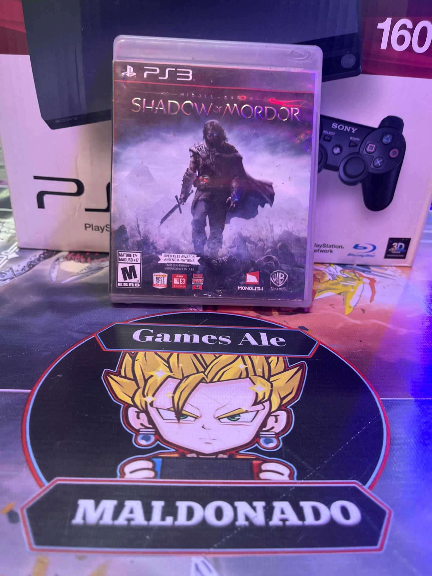 SHADOW OF MORDOR PS3 JUEGOS DE PLAYSTATION 3( USADO)