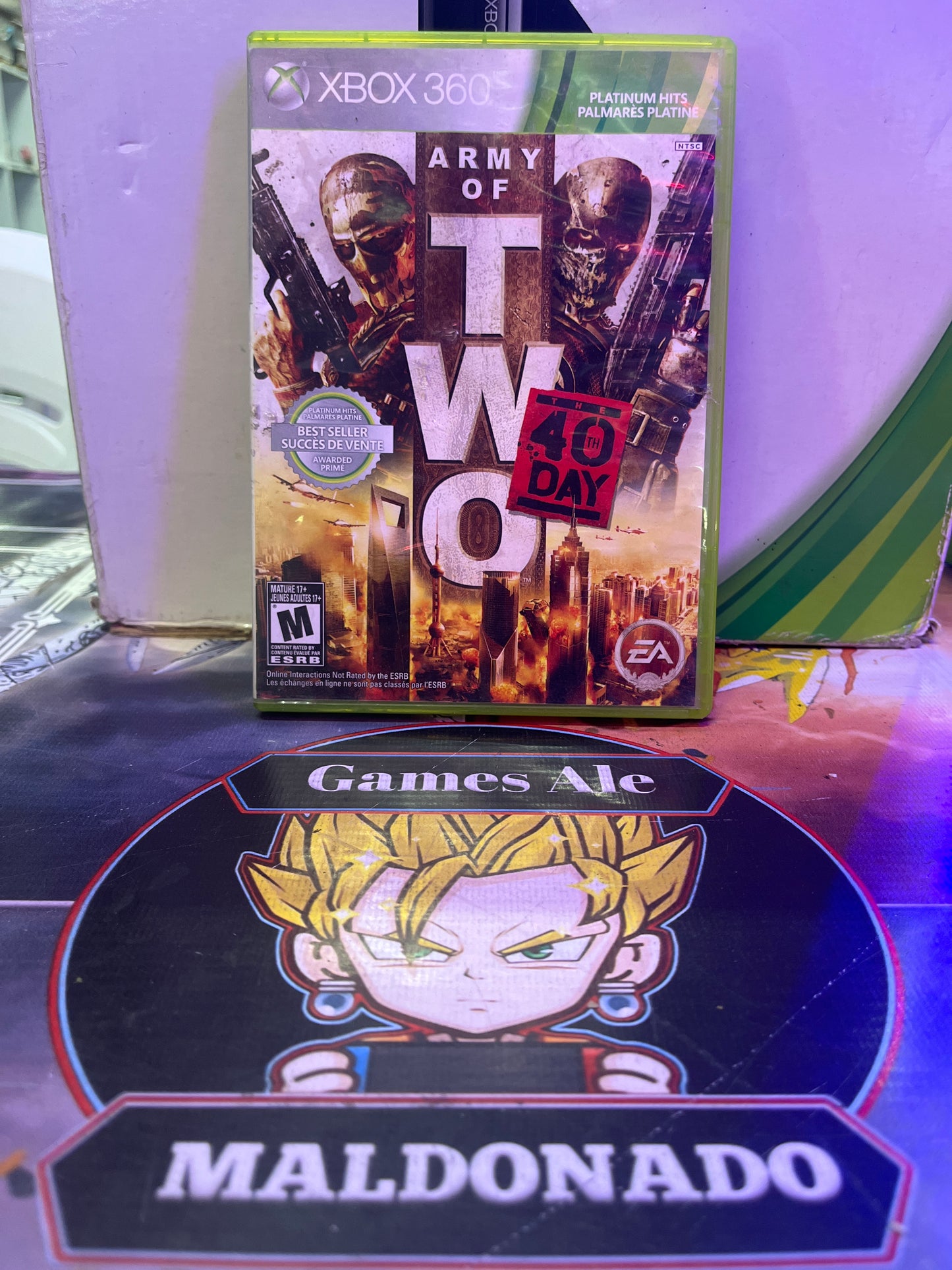 ARMY OF TWO – JUEGO DE XBOX 360 (USADO) (NTSC)