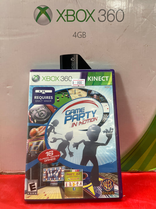 KINECT GAME PARTY IN MOTION - JUEGO XBOX 360 ( USADO ) ( NTSC )