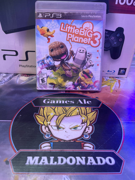 LITTLEBIGPLANET 3 - JUEGO PLAYSTATION 3 (USADO)