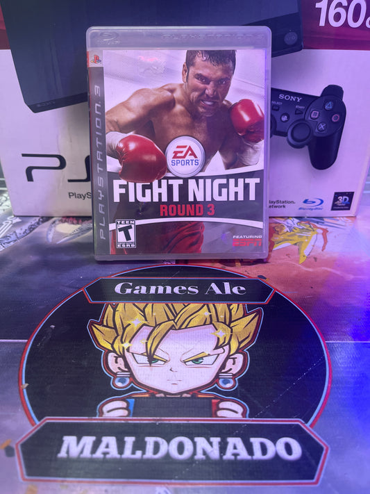 FIGHT NIGHT ROUND 3 – JUEGO DE PLAYSTATION 3 (USADO)
