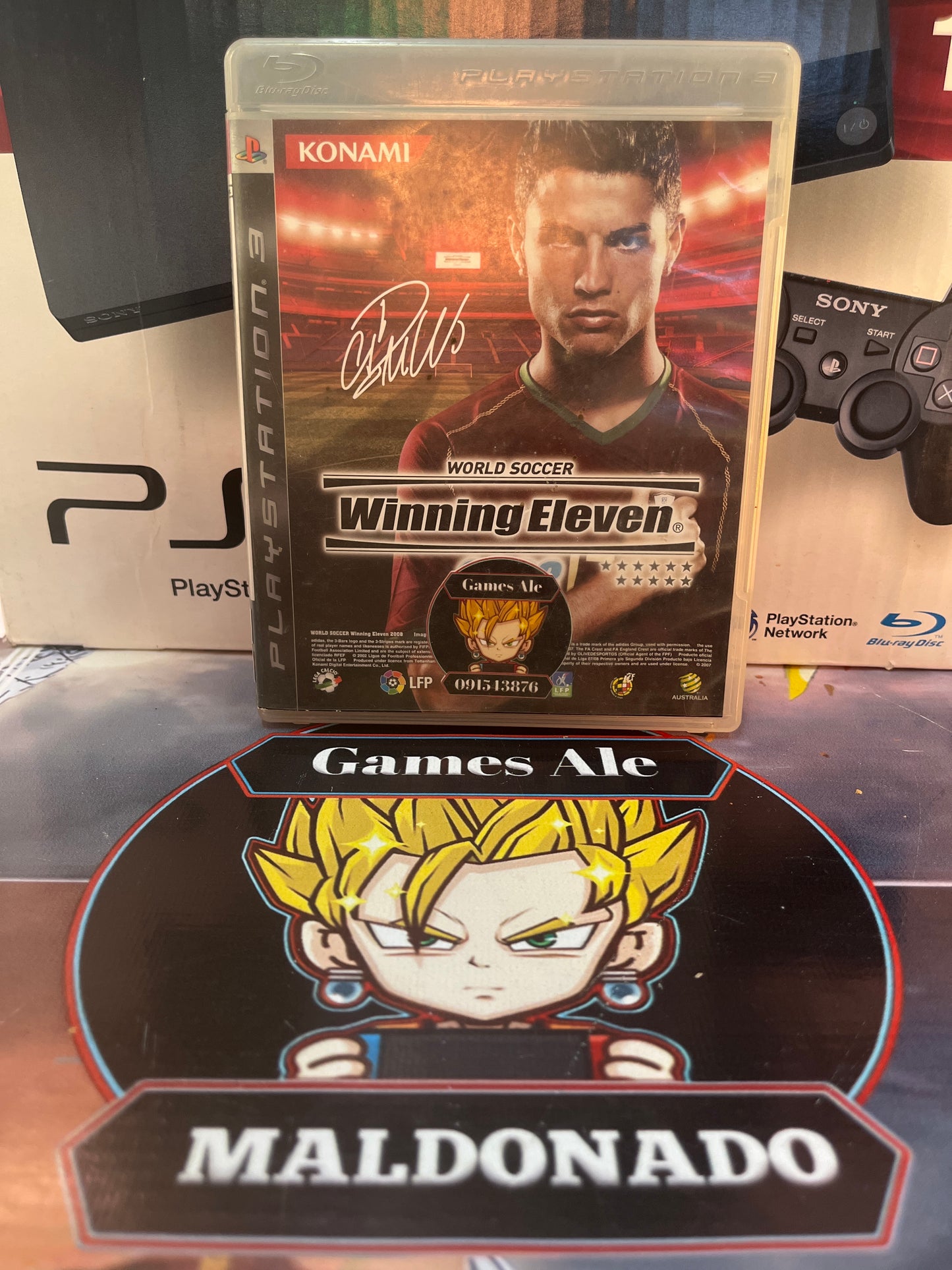 WINNING ELEVEN 08 - JUEGO PLAYSTATION 3 ( USADO )