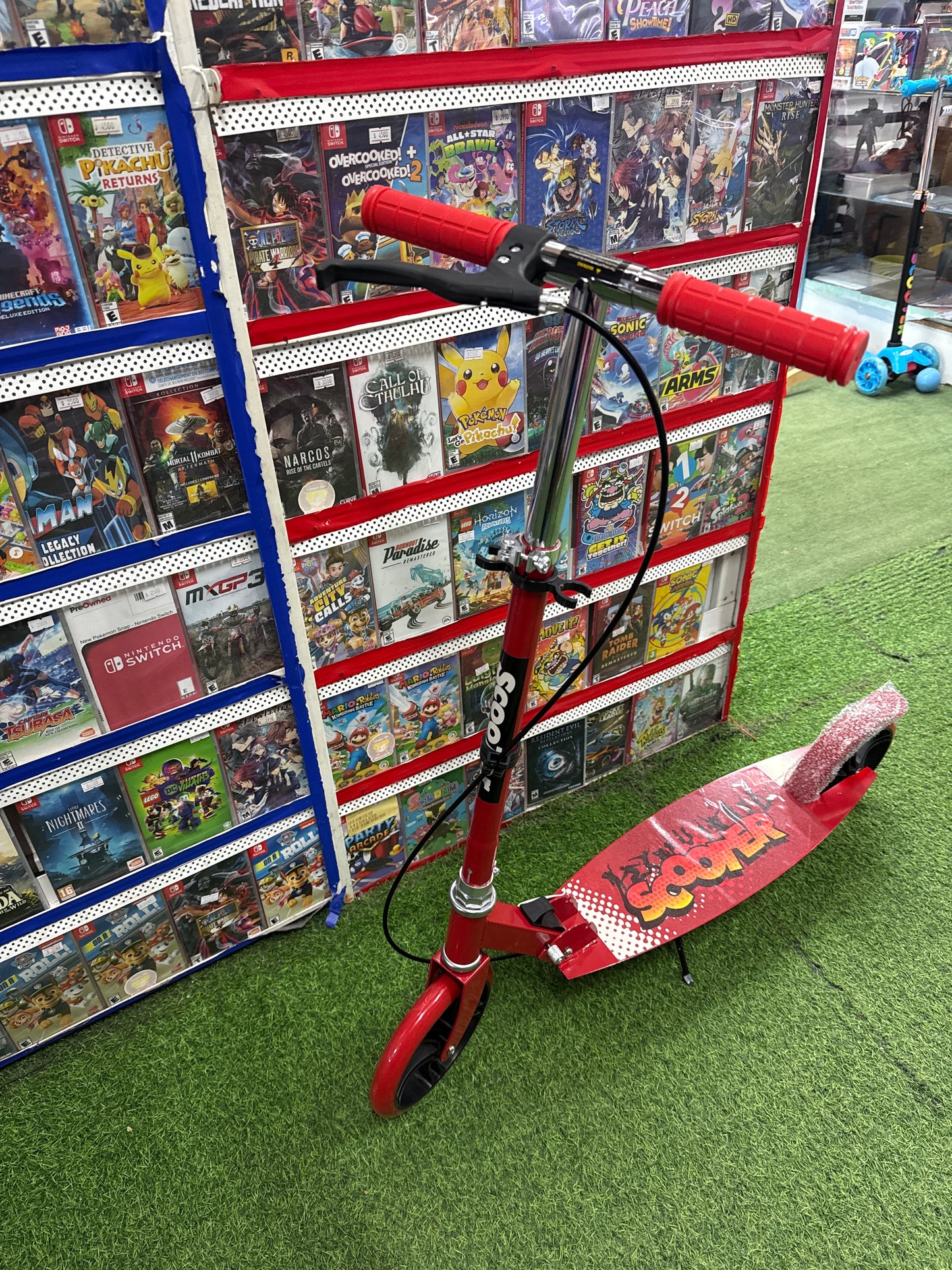 MONOPATIN SCOOTER 20cm CON FRENO.