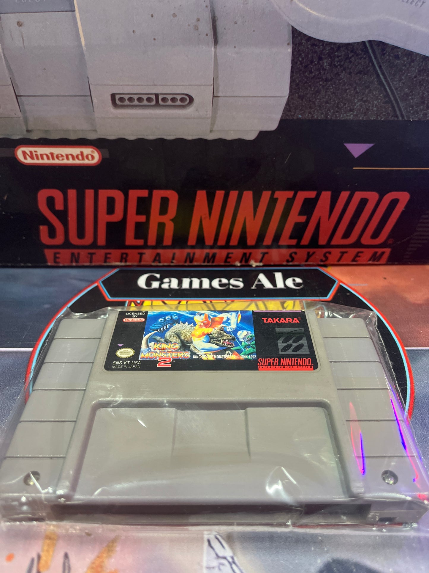 KING MONSTER 2 - JUEGO SUPER NINTENDO