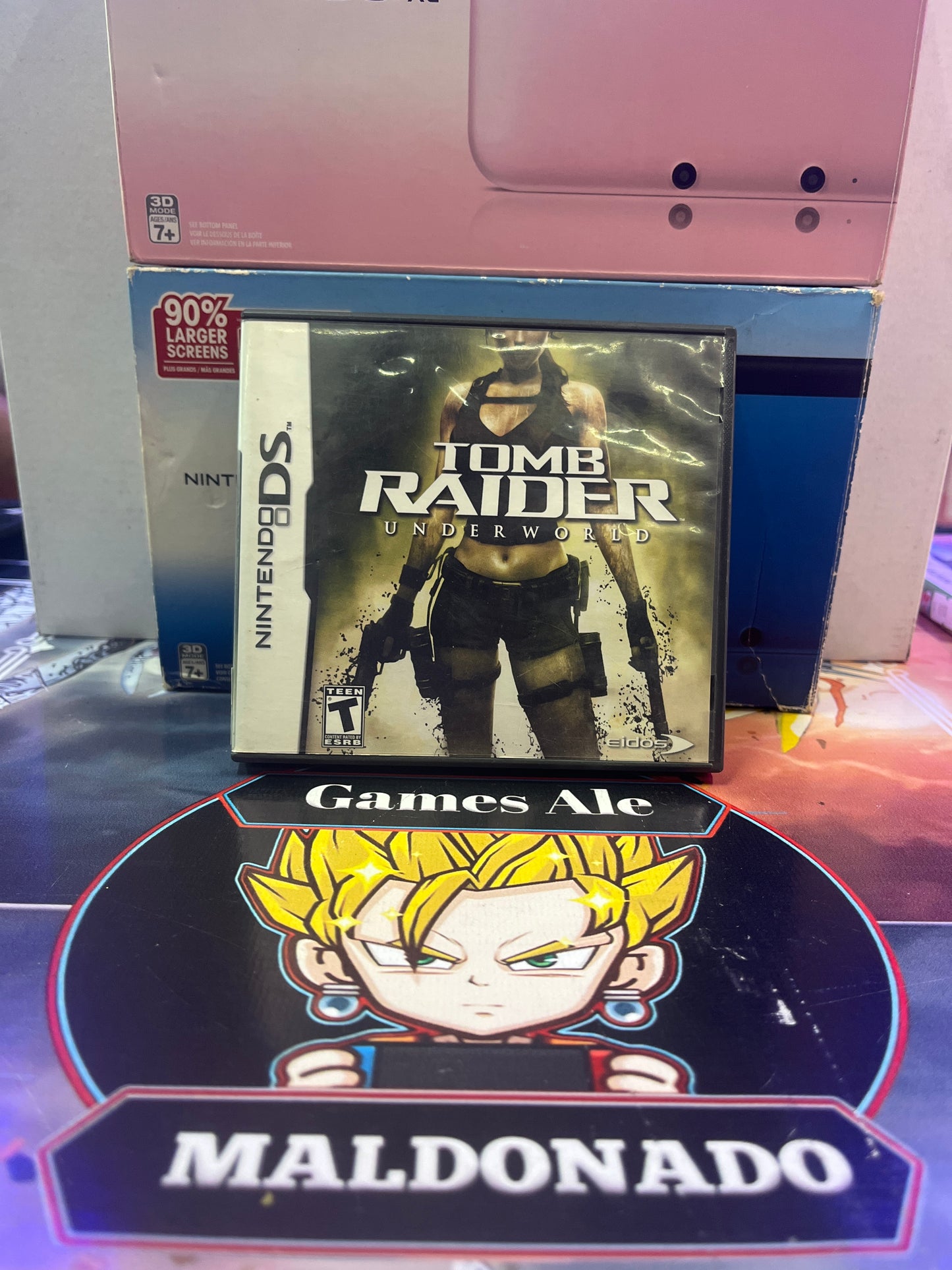 TOMB RAIDER UNDER WORLD - JUEGO NINTENDO DS
