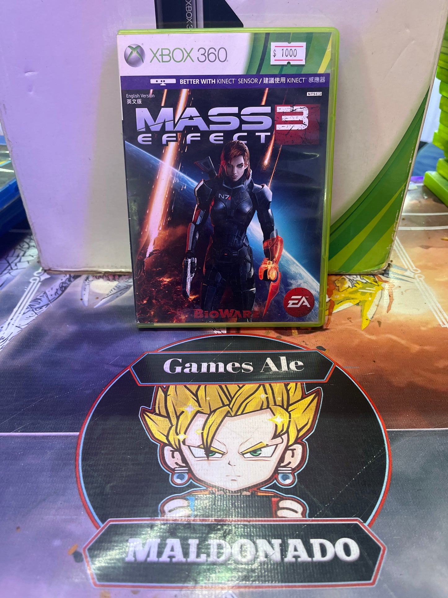 MASS EFFECT 3 – JUEGO DE XBOX 360 (USADO) (NTSC)