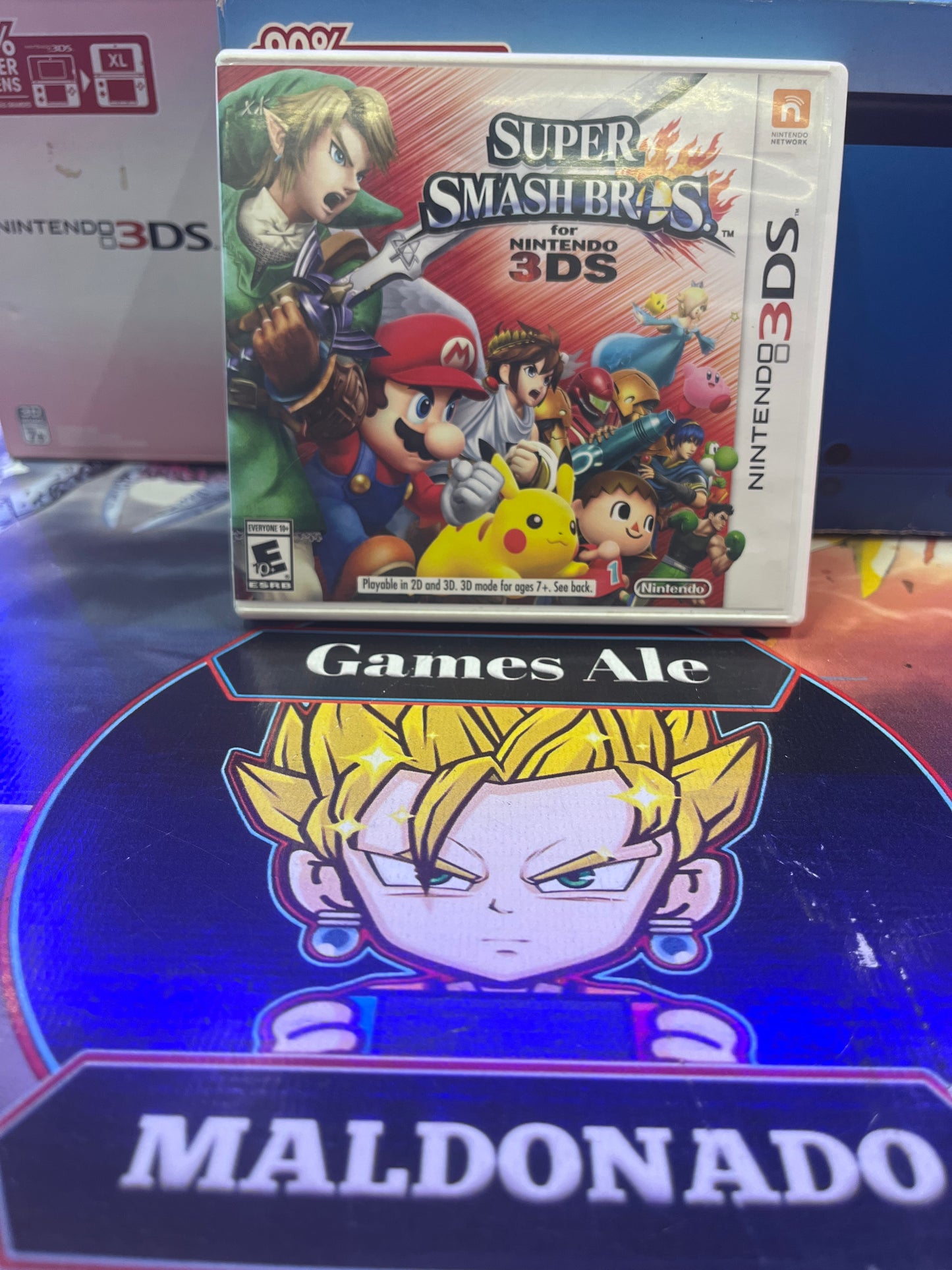SÚPER SMASH BROS - JUEGO NINTENDO 3DS
