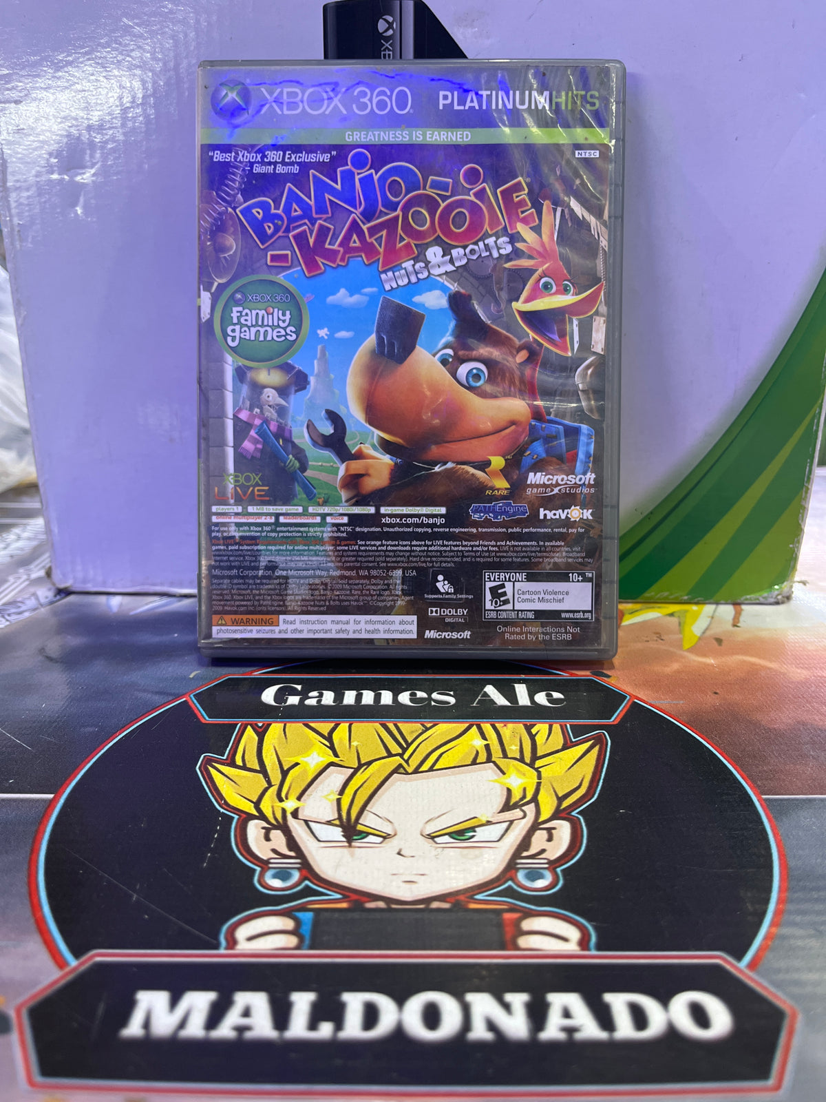 BANJO KAZOOIE ( JUEGO XBOX 360 USADO) - JUEGO XBOX 360 NTSC