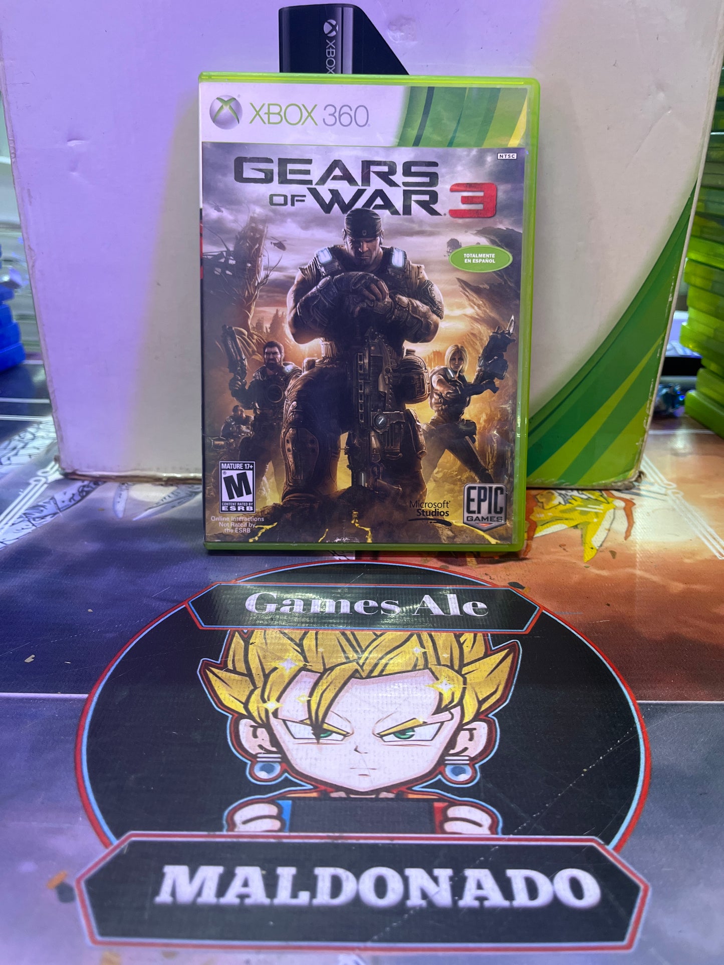 GEARS OF WAR 3 – JUEGO DE XBOX 360 (USADO) (NTSC)