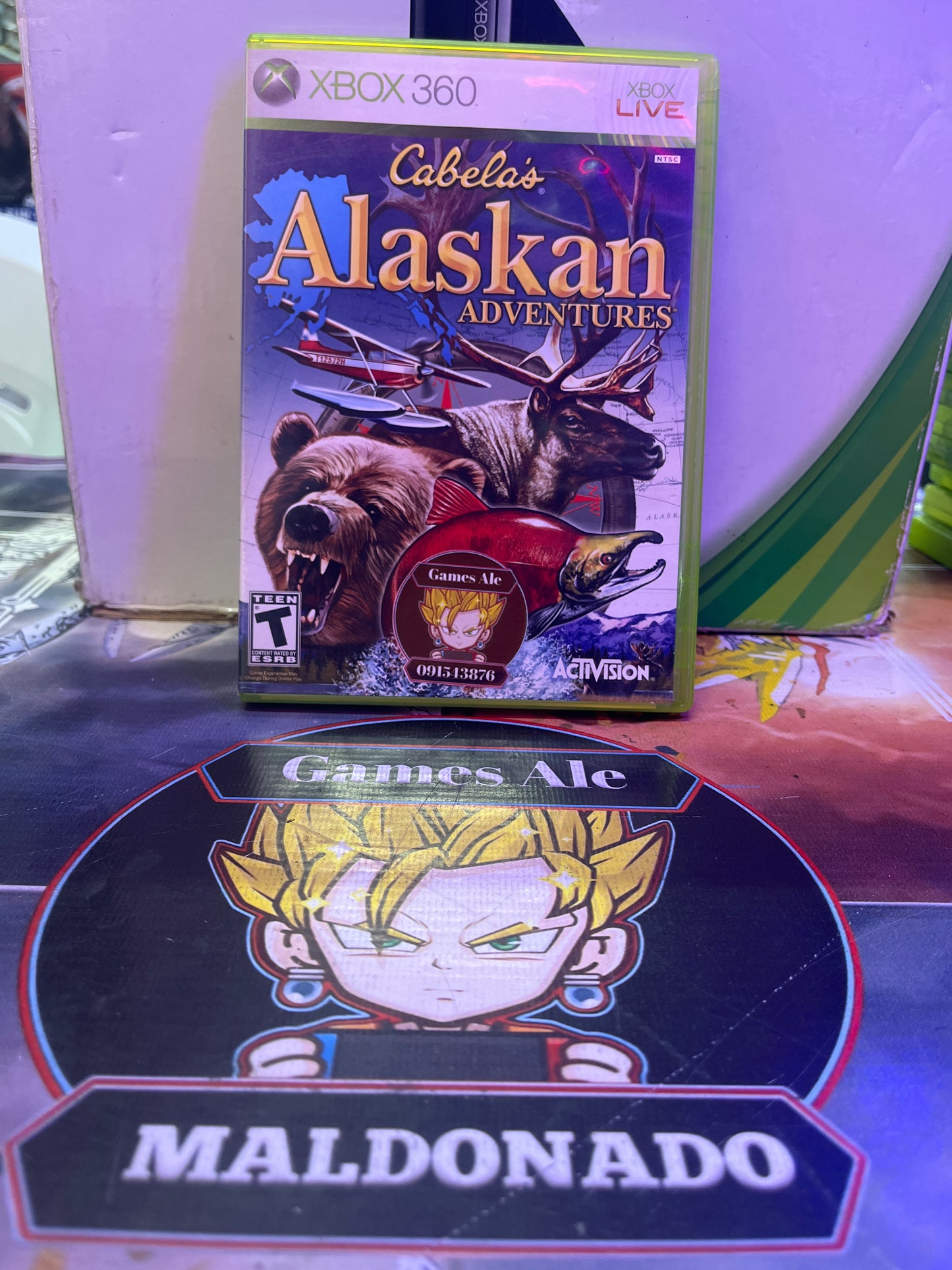 CABELA'S ALASKAN ADVENTURES – JUEGO DE XBOX 360 (USADO) (NTSC)