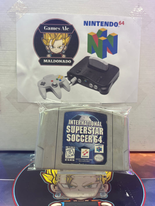 INTERNATIONAL SUPERSTAR SOCCER 64 - JUEGO NINTENDO 64