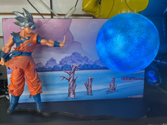 LAMPARA GOKU ULTRA INSTINTO - DRAGON BALL Z
