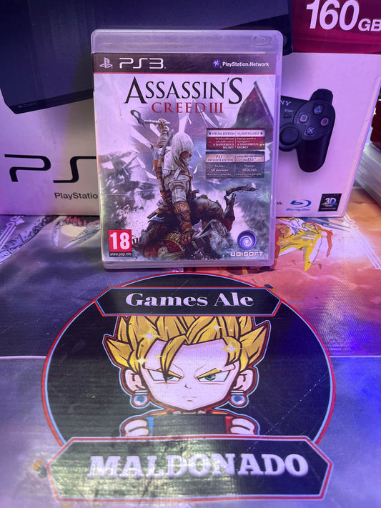 ASSASSIN'S CREED 3 – JUEGO DE PLAYSTATION 3 (USADO)