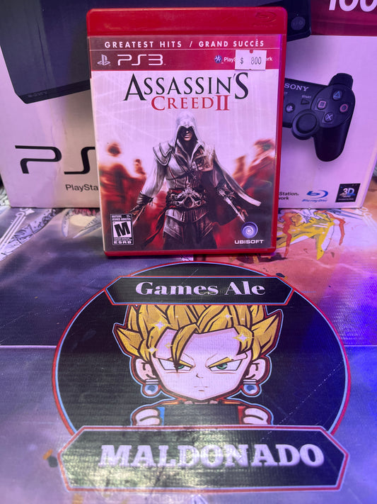 ASSASSIN'S CREED 2 – JUEGO DE PLAYSTATION 3 (USADO)